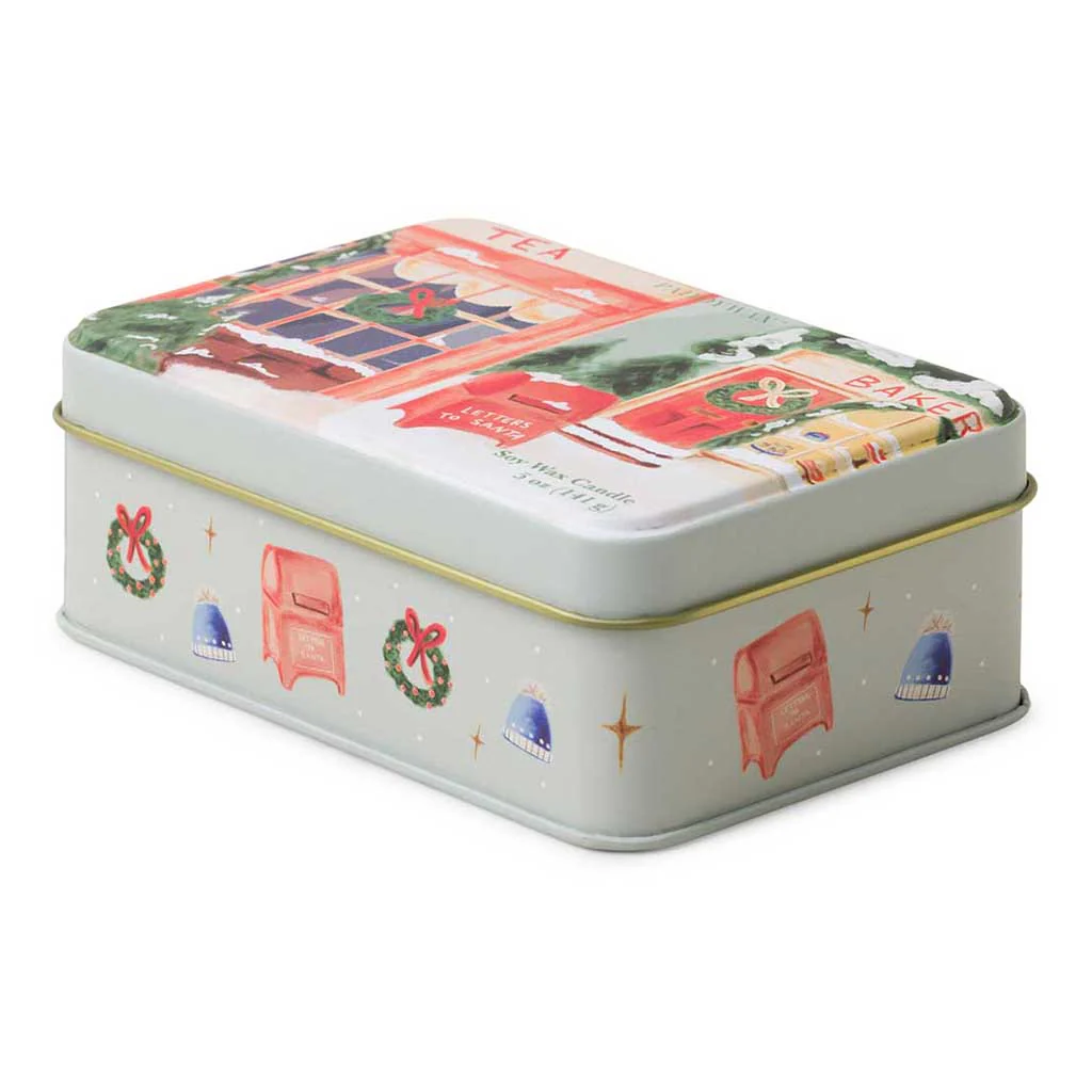 Christmas Tin Candle | Sweet Orange & Fir - Image 2