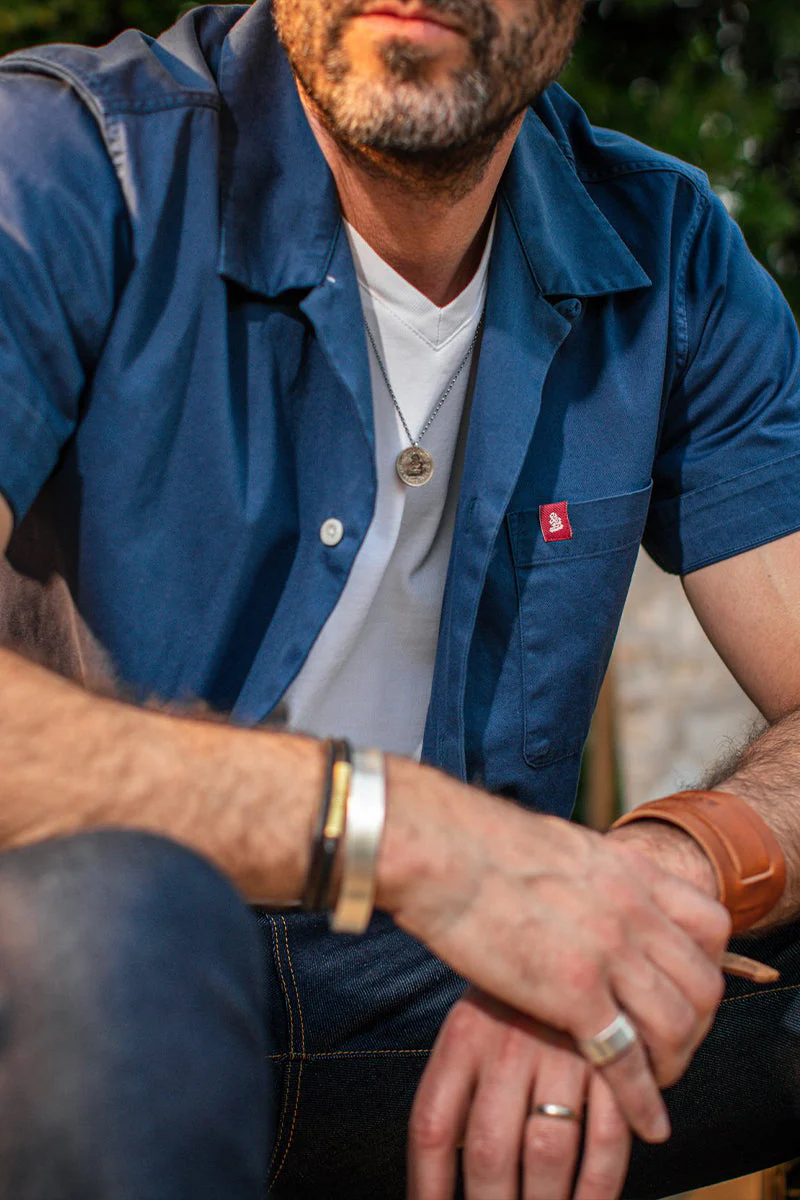 Classic White V-Neck T-Shirt - Image 5