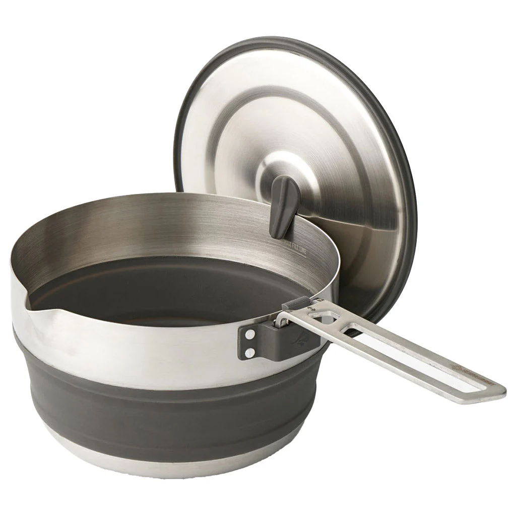 Detour Stainless Steel Collapsible Pouring Pot 1.8L - Image 3