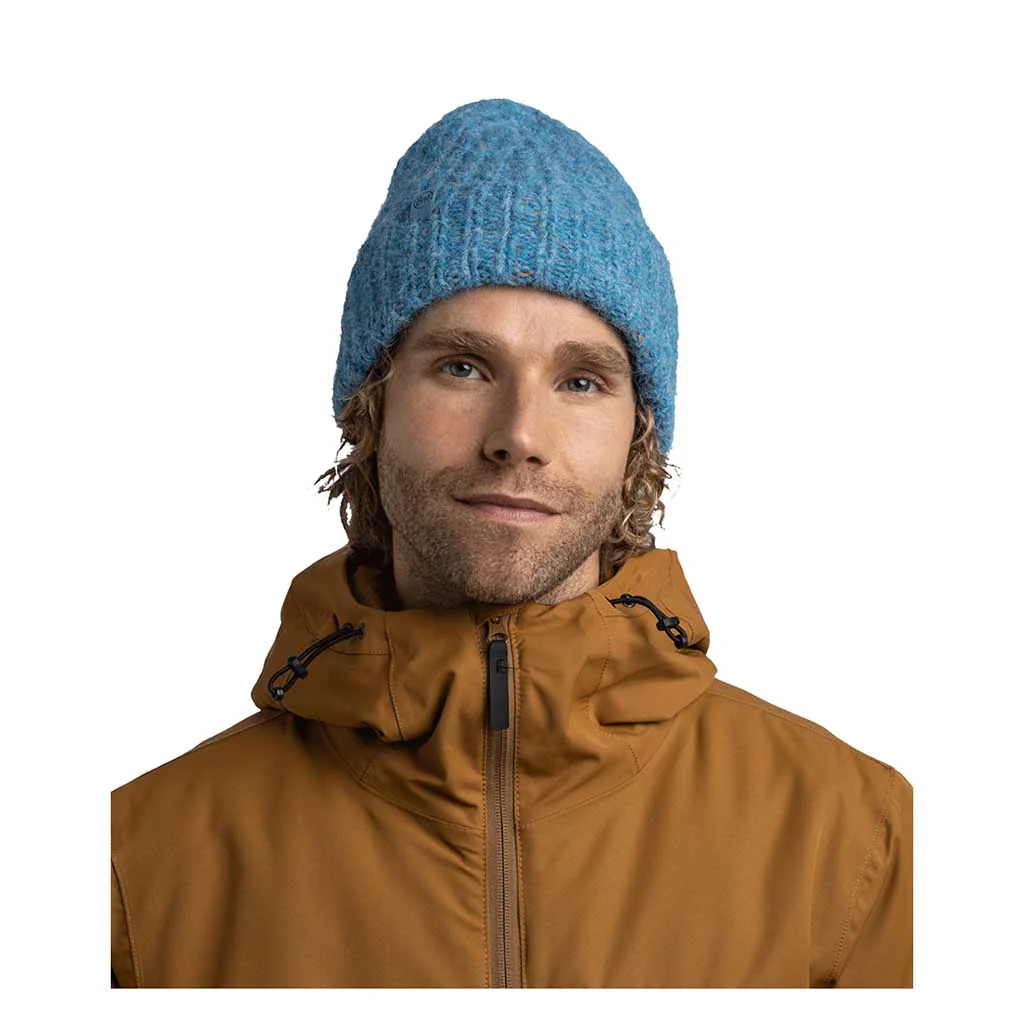 Eyla Knitted Beanie & Fleece Band - Image 3
