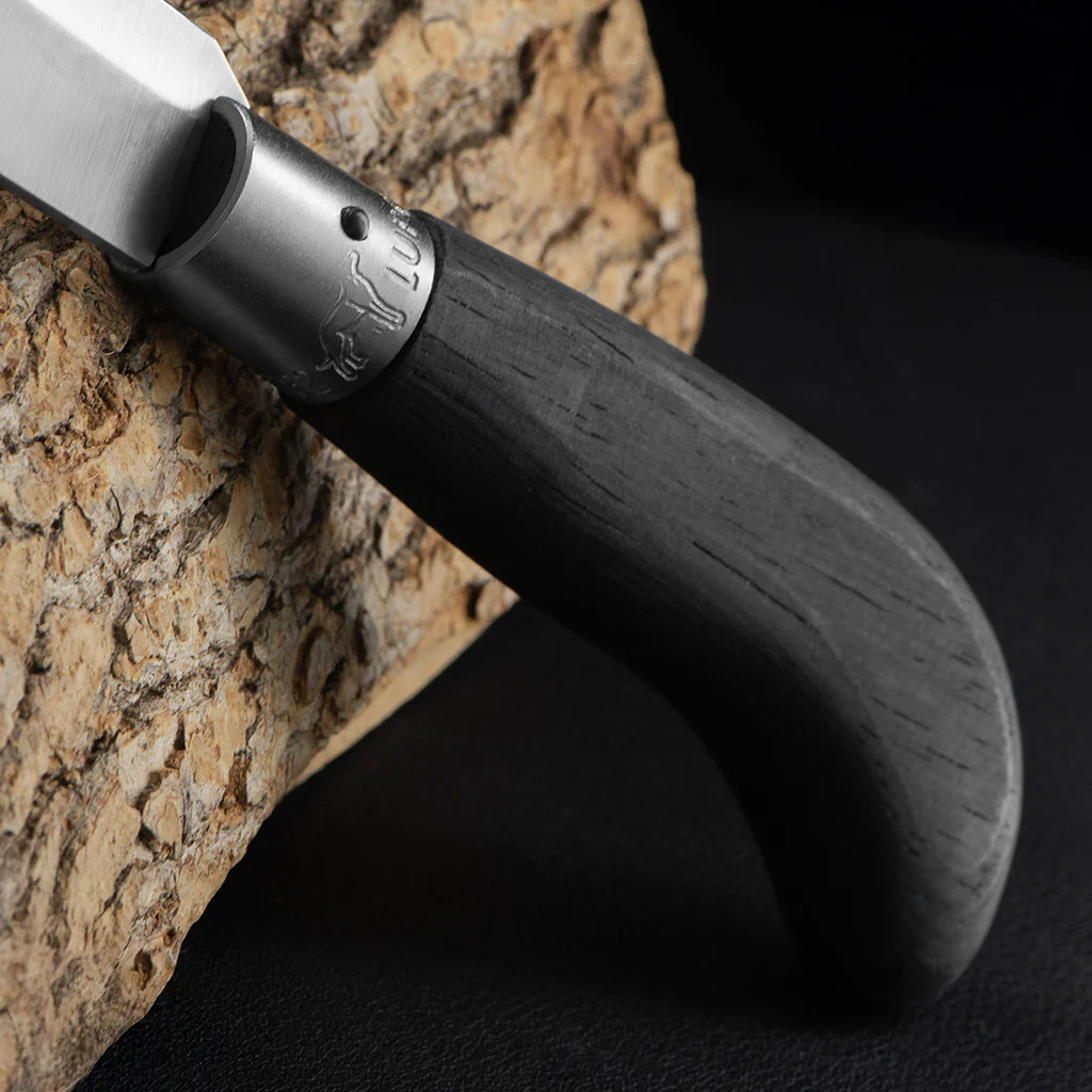 Black Wood Folding Pruner Knife | Stainless Steel - Image 5
