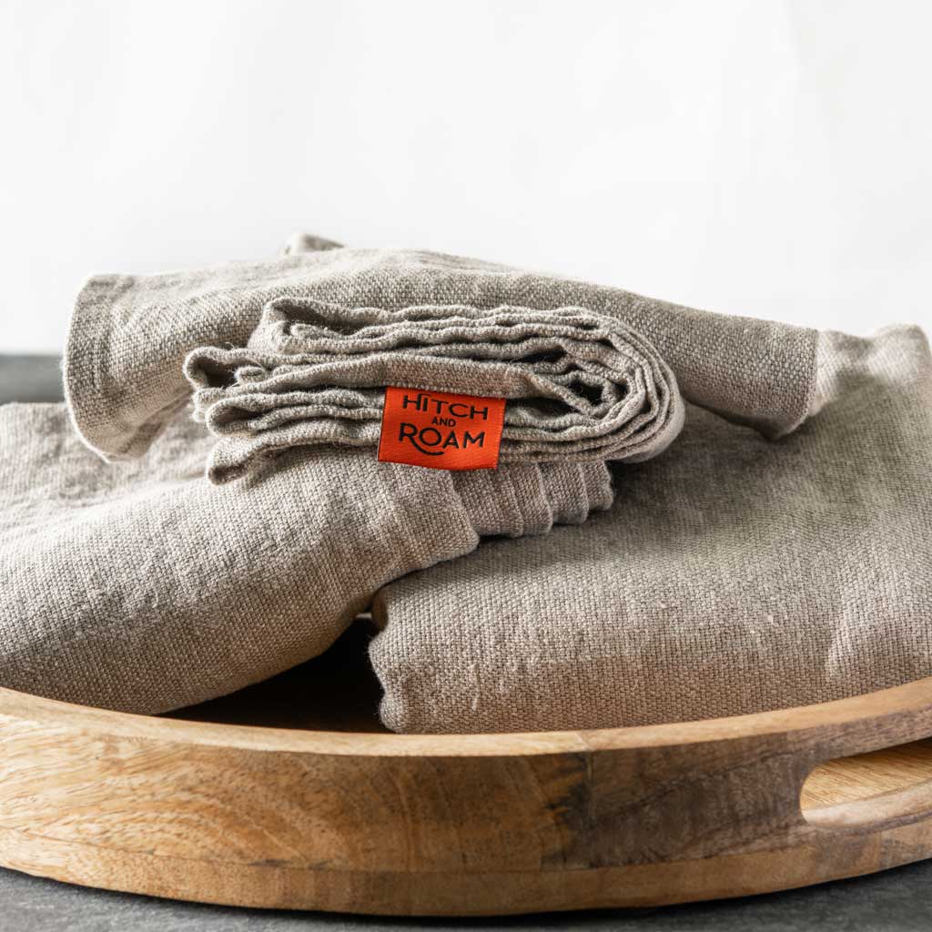 Linen Travel Towel | Lightweight - Image 4
