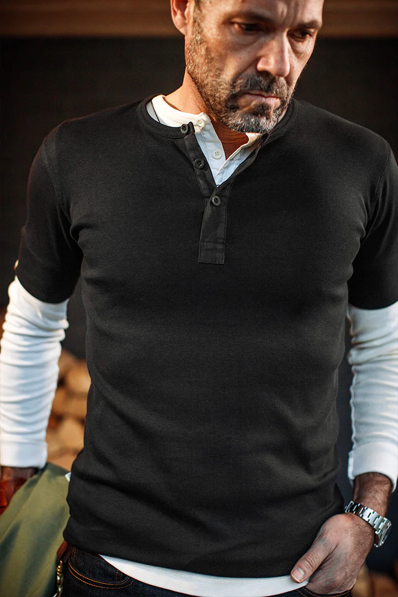 New Elder Henley Short Sleeve Shirt - Image 7