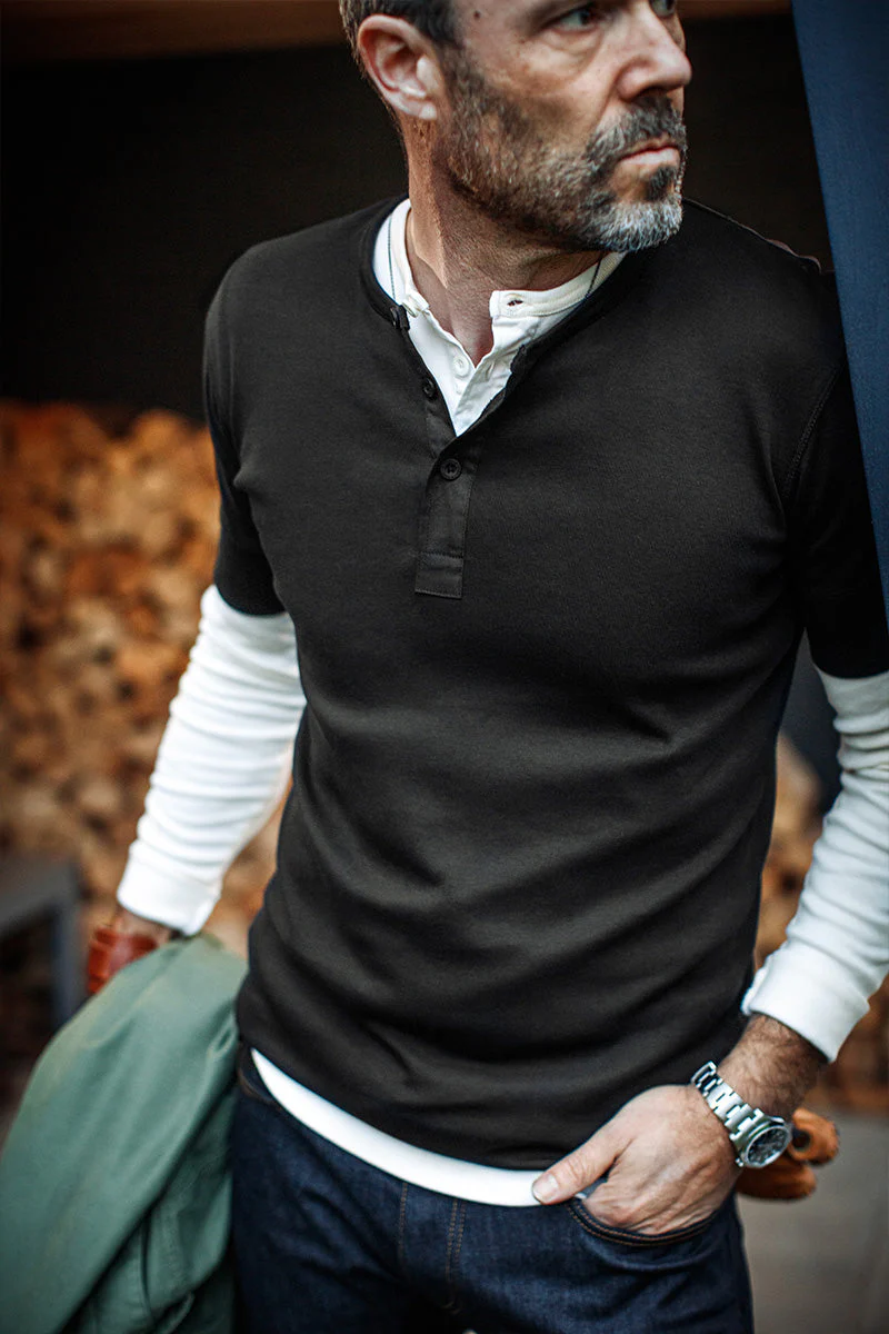 New Elder Henley Short Sleeve Shirt - Image 9