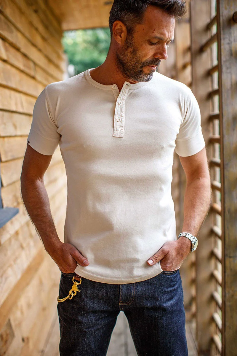 New Elder Henley Short Sleeve Shirt - Image 3