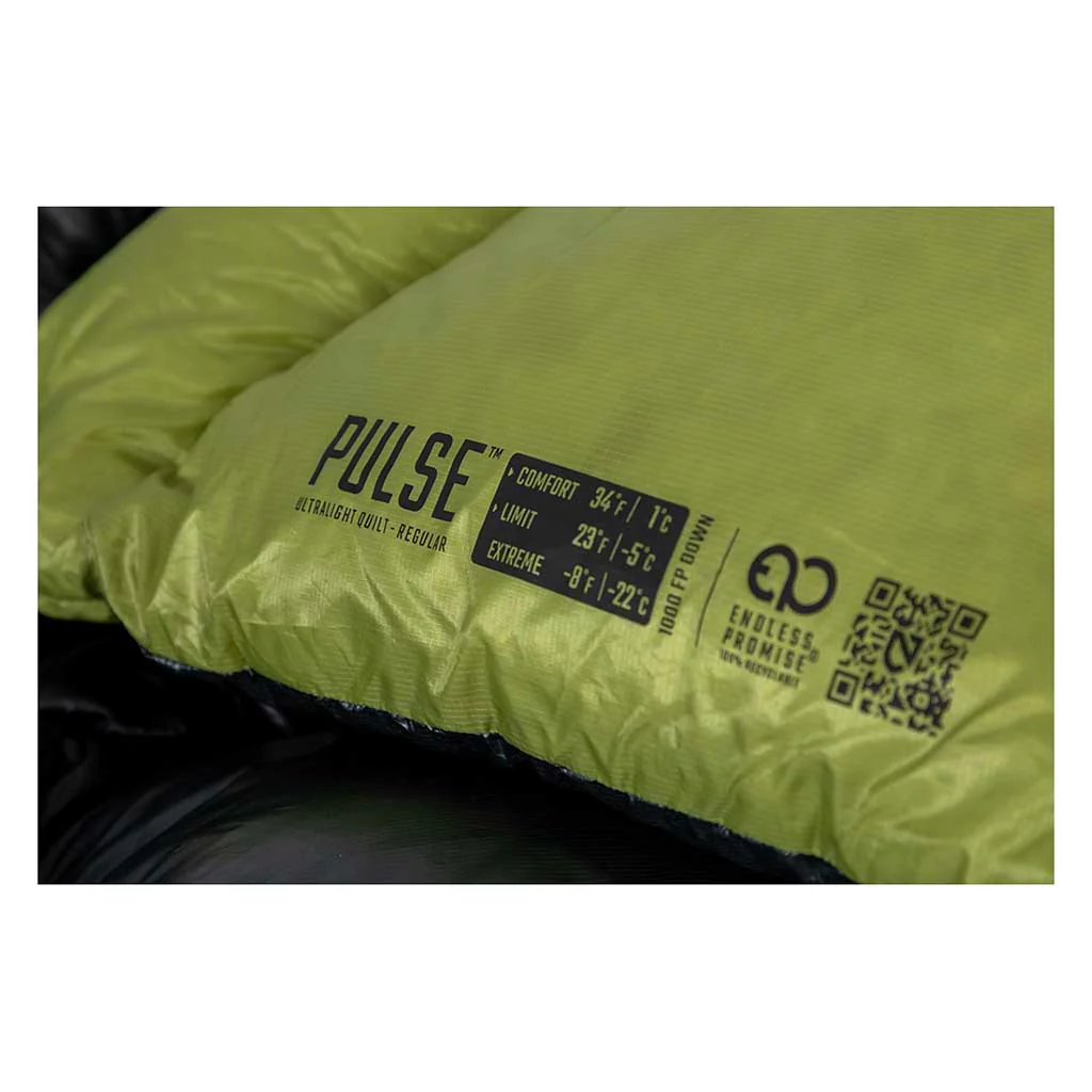 Pulse 20/30 Ultralight Down Quilt 1°C - Image 13