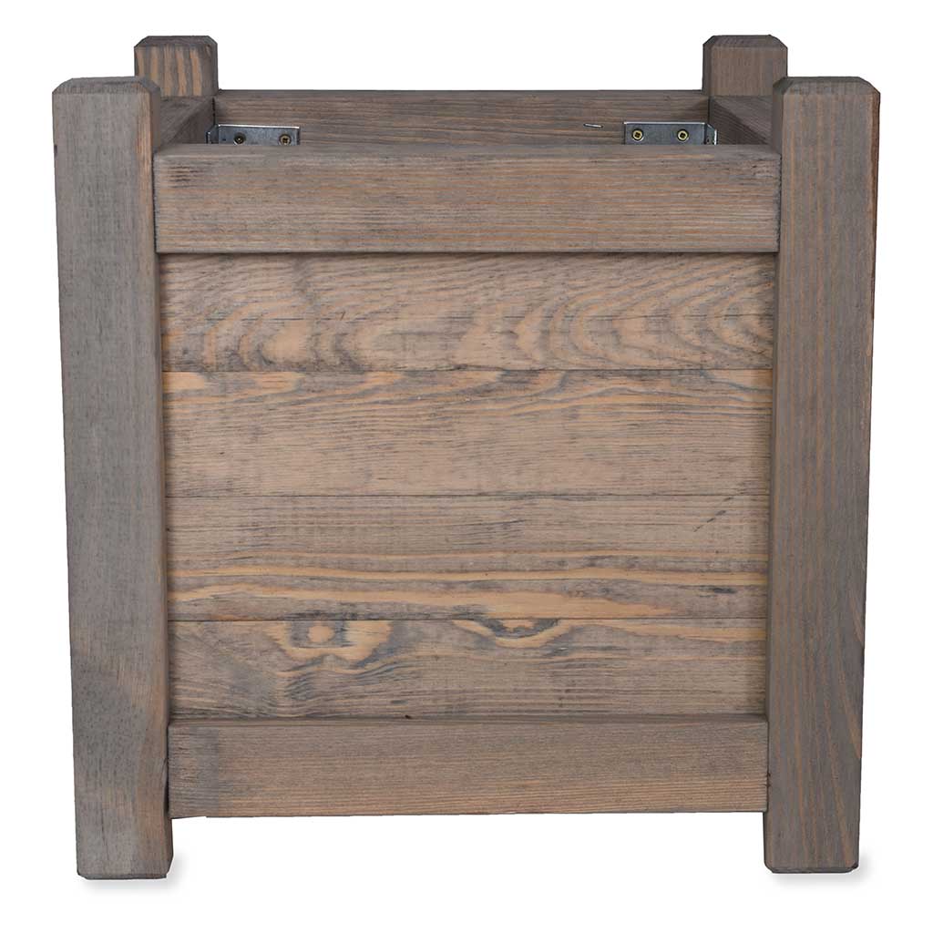 Square Wooden Planter - Image 6