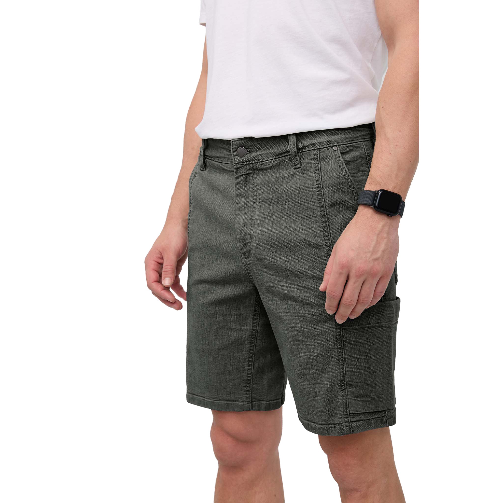 Stretch Canvas Cargo Short | Men's