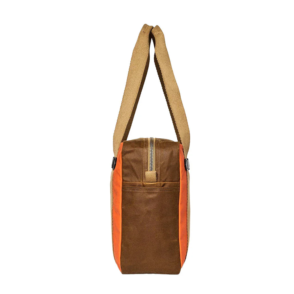 Tin Cloth Zipper Tote Bag - Image 3
