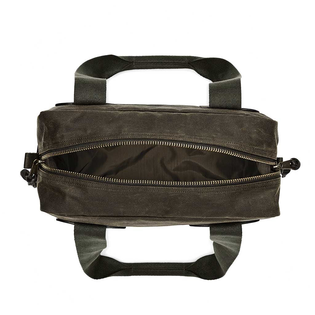 Tin Cloth Zipper Tote Bag - Image 6