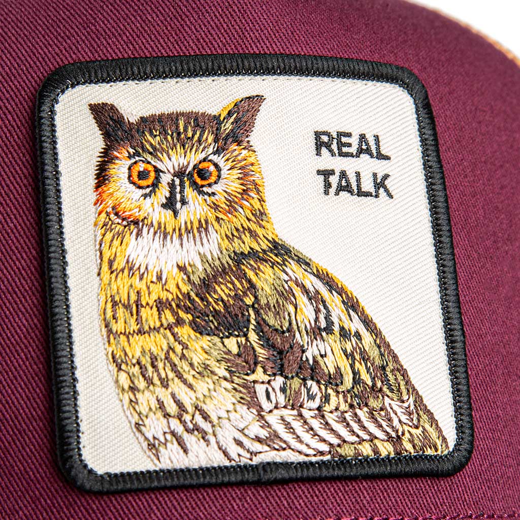 Tricolor Owl Trucker Hat - Image 2