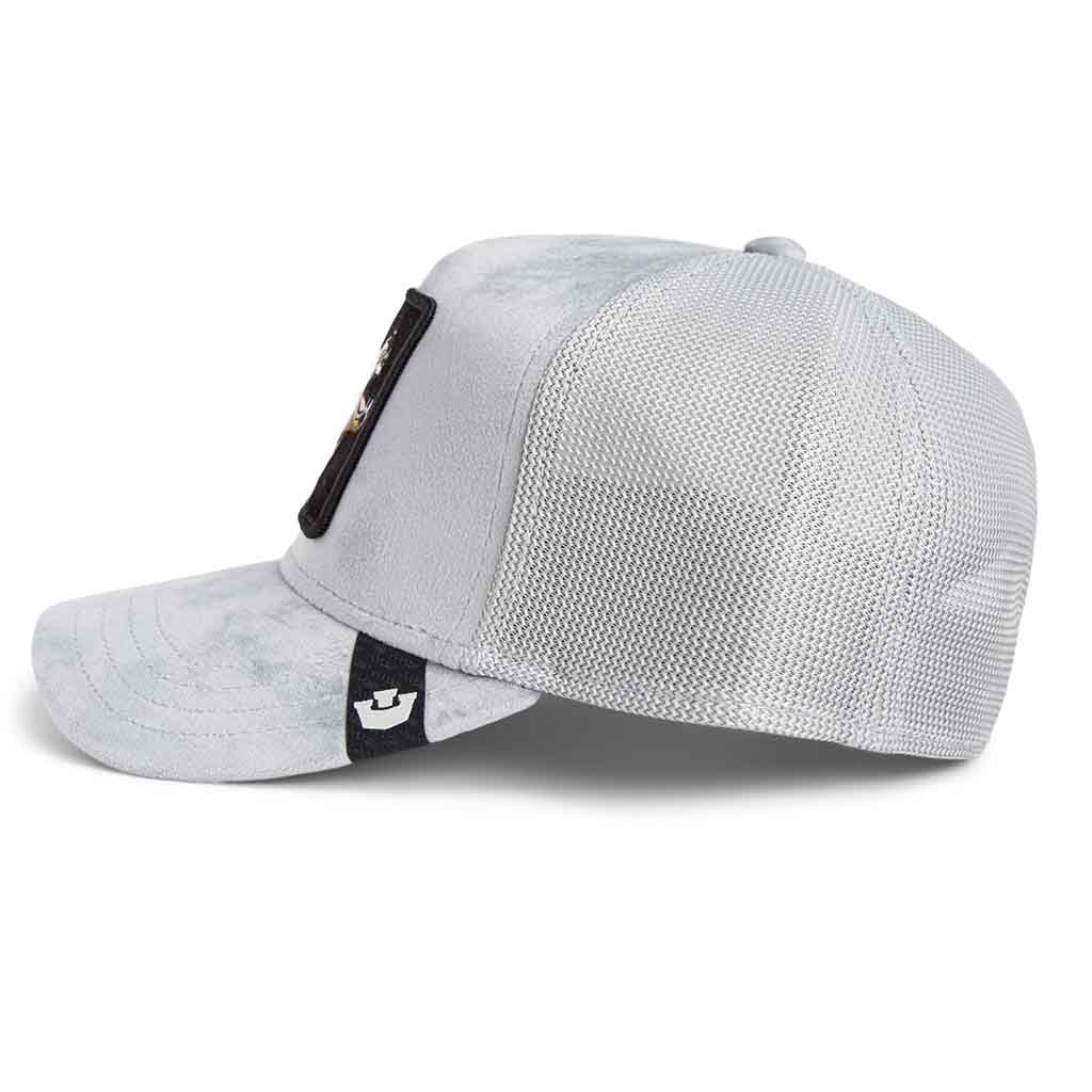 Velour Wolf Trucker Hat - Image 4