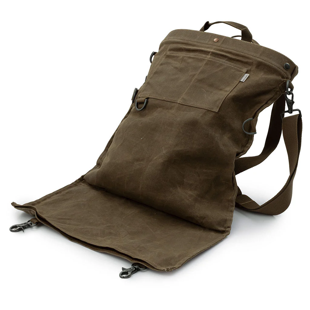 Waxed Canvas Gathering Bag - Image 10