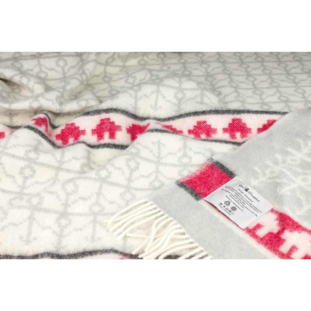 Ekshärad Kalk Wool Blanket - Image 3
